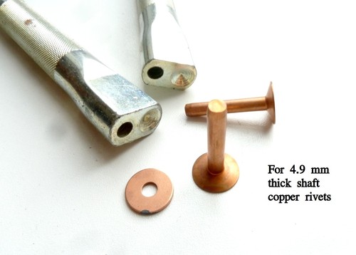 Ivan copper rivet setting tool