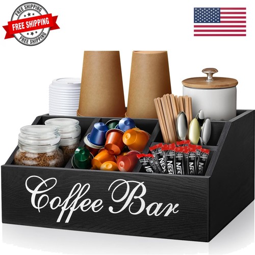 Coffee station organizer - organizer, pods