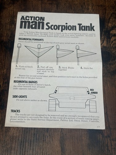 Vintage action man scorpion - vintage,