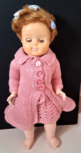 Vintage rosebud doll inches - rosebud, 14