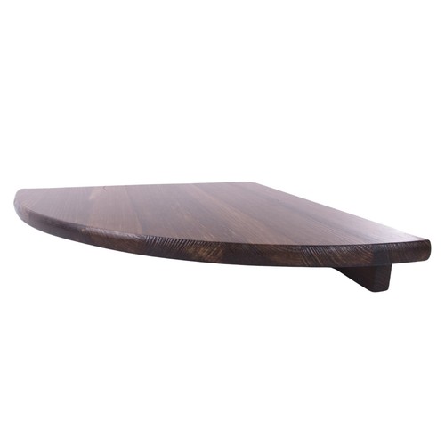 Dark oak wooden corner - dark,
