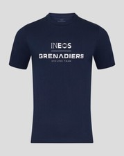 Ineos Grenadiers Cycling Team Official Unisex Core Monobrand T-Shirt - Navy Blue