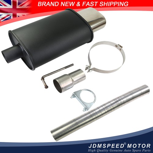 Universal exhaust back box fit - exhaust,