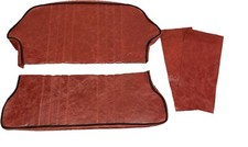 Austin J40 Seat Cover Genuine Red Leather Brand New UK Made