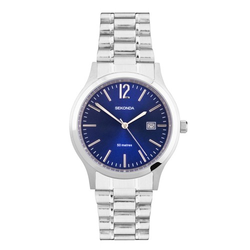 Sekonda gents watch with blue - gents,