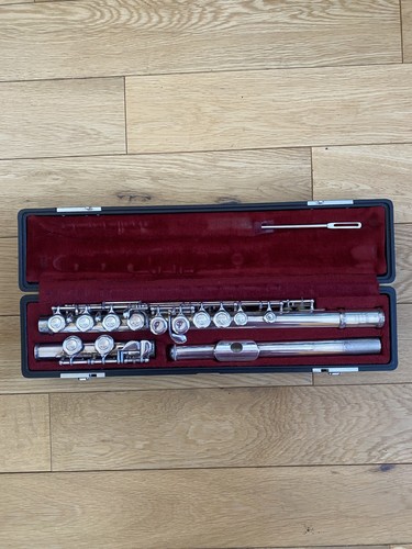 Yamaha yfl211s silver - silver, plated