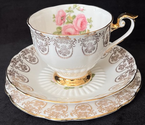 Vintage pretty pink gold - &,