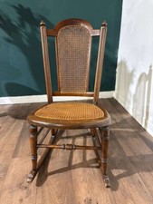 Edwardian Mahogany Rocking