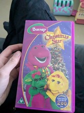 Barney Christmas Star 2002 VHS