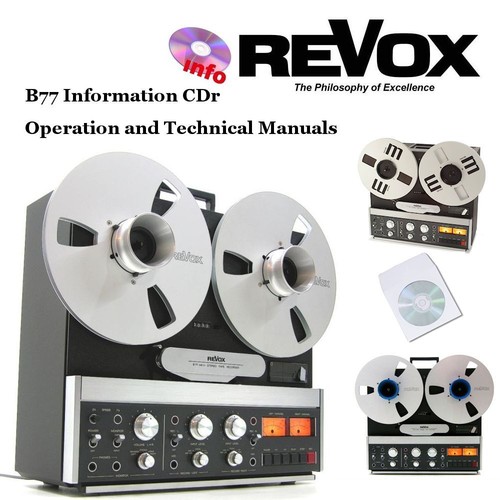Revox b77 tape recorder reel