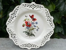 Beautiful Royal Creamware limited edition plate, POPPIES, 26.5 cm.
