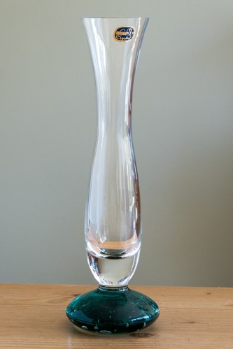 Vintage bohemia crystal bud - vintage,