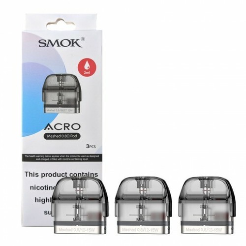 Smok acro pods meshed - acro, 0.8ohm