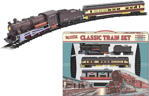 Classic train set large toy - set,