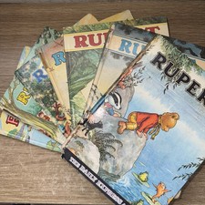 Set of 7 Rupert Daily express