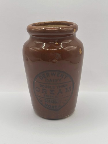Old advertising cream pot