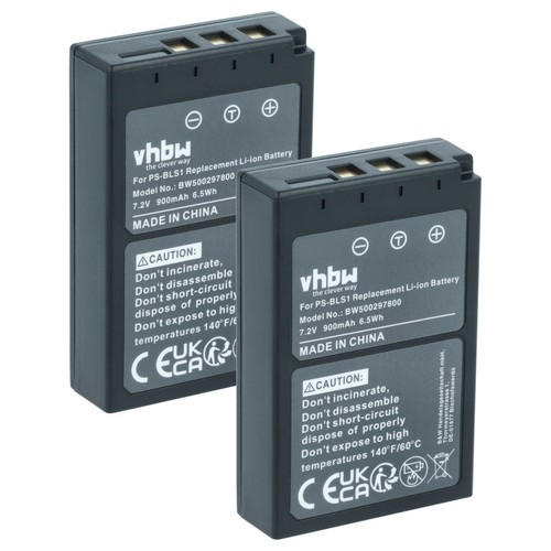 Battery for olympus slr - 2x,