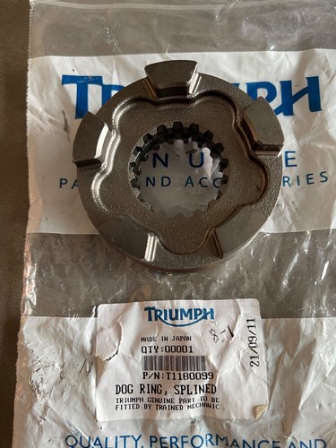 Triumph dog ring splined - triumph,