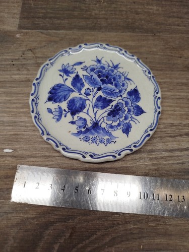 Royal delft blue plate - plate, 1915