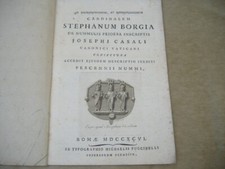 NUMISMATICA-GIUSEPPE CASALI "DE NUMMULIS PEIOESA INSCRIPTIS" ROMA 1796