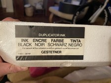 Gestetner  Black Ink