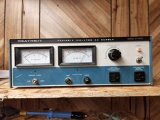 Heath Kit IP-5220 Variable Isolated AC Power Supply both 1 amp and 3 amp works