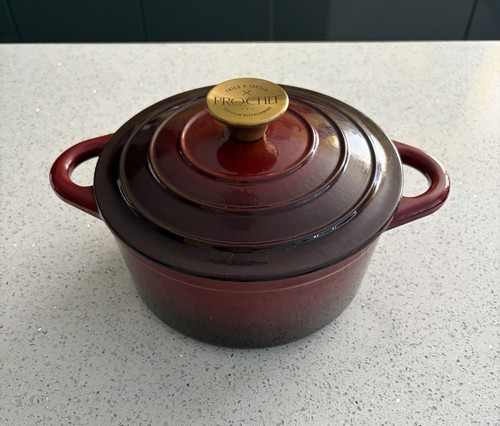 Procook garnet red enamelled - procook,