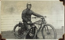 Antique vintage speedway race