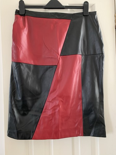 Faux leather skirt - skirt,, approx