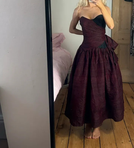 Vintage burgundy black - burgundy,