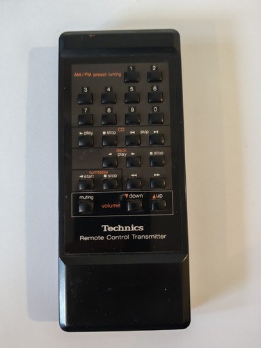 Technics eur64197 remote - technics,