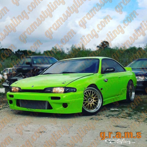 Front bumper for - front, s14