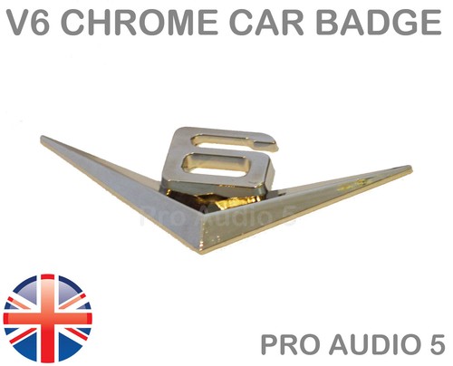 Chrome car badge - chrome,