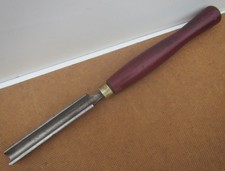 Vintage RECORD Power HSS Wood Turning Chisel Hand Tool - 5/8"