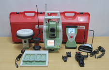 Leica TCRP1205+ R1000 5" Robotic Reflectorless Total Station EDM ATR GNSS CS15
