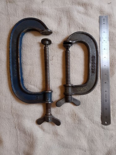Vintage record clamps - vintage,