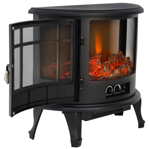 Electric fireplace heater log - electric,