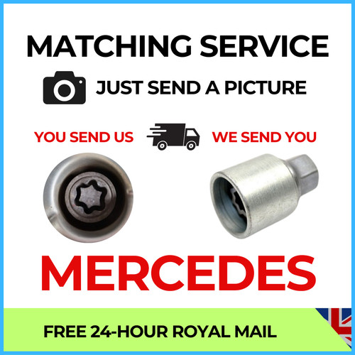 Mercedes locking wheel bolt - mercedes,