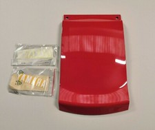 RED FENDER COVER WITH ADHESIVE