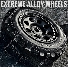 16" Black Steel Alloy Wheels