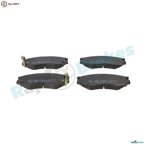 Brake pad set disc - pad,