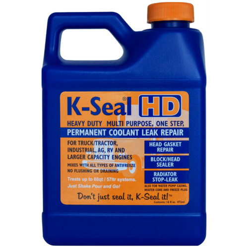 Seal coolant leak repair - k-seal,