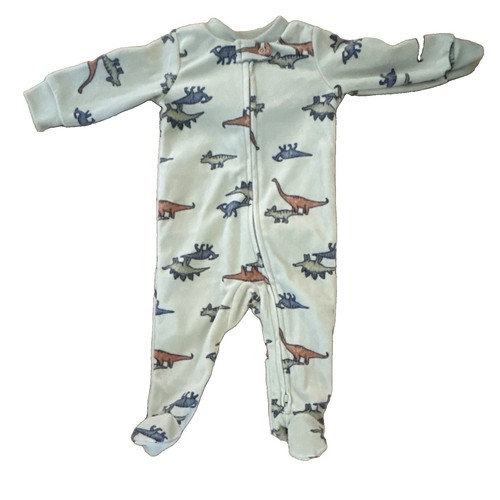 Carter fleece footed zip - carter's,