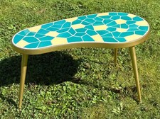 Kidney Table Flower Stool Flower Table German Democratic Republic 1950/60s Stool Table Vintage Excellent/P1