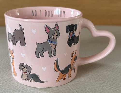 Number dog mum ceramic - number,