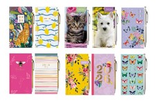 2026 Diary Slim Pocket Week to View Weekly Planner Organiser & Pen Pet Nature