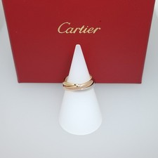 Cartier Trinity Ring Small Model Size:49 18ct White Gold, Yellow Gold, Rose Gold