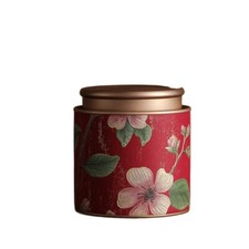 Mini Round Tea Coffee Sugar Kitchen Storage Canister Pot Empty Tin Can Tea Jar