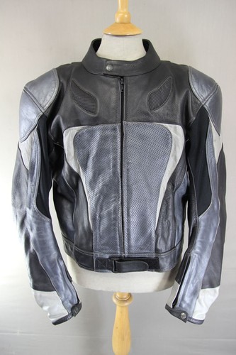 Black silver leather - black,