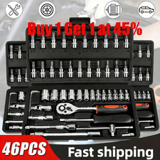 46PCS Socket Wrench Set 1/4"